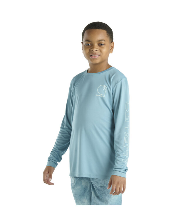 Carhartt Boy's Long-Sleeve Force Sun Defender T-Shirt CA6695