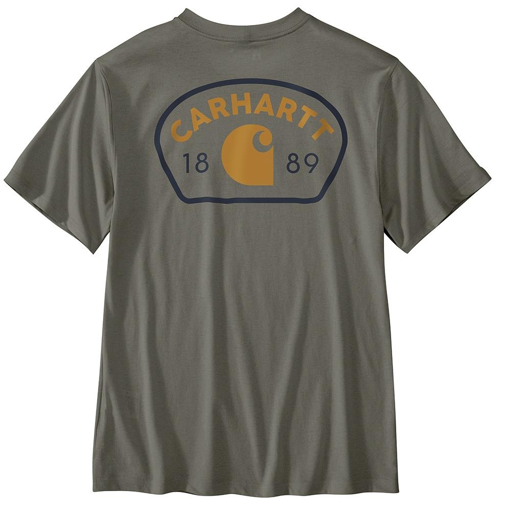 Tシャツ・カットソー CARHARTT Relaxed Fit Lightweight Short-Sleeve 1889 Graphic Carhartt Men's Relaxed Fit Lightweight Short-Sleeve 1889 T
