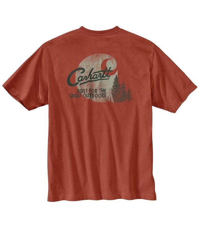 Carhartt Men's Relaxed Fit Lightweight Short-Sleeve Pocket Camp Graphic T-Shirt 106777