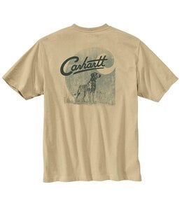 Carhartt Men's Relaxed Fit Lightweight Short-Sleeve Pocket Dog Graphic T-Shirt 106778