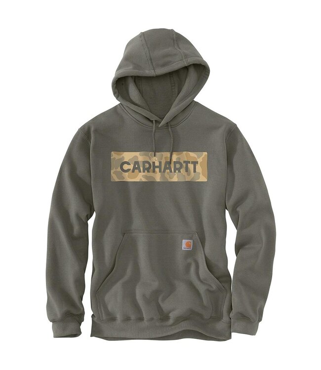 Carhartt Men's Loose Fit Midweight Camo Logo Graphic Sweatshirt 106854