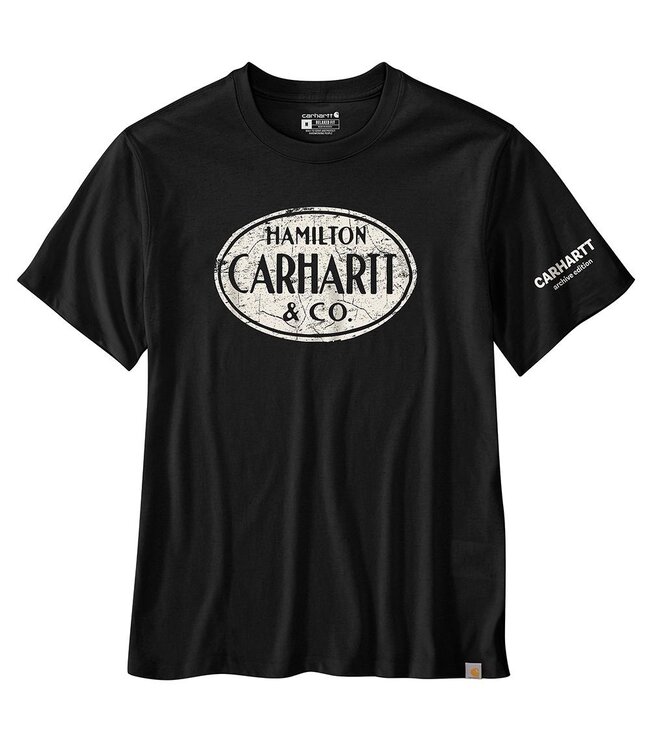 Carhartt Men's Relaxed Fit Lightweight Short-Sleeve Hamilton Graphic T-Shirt 106774
