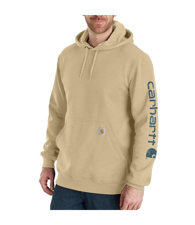 Carhartt Men's Midweight Hooded Logo Sweatshirt K288