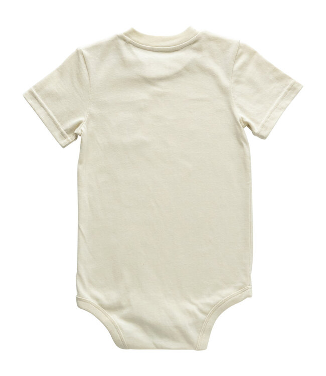 Carhartt Kid's Infant Short-Sleeve Pocket Bodysuit CA5009