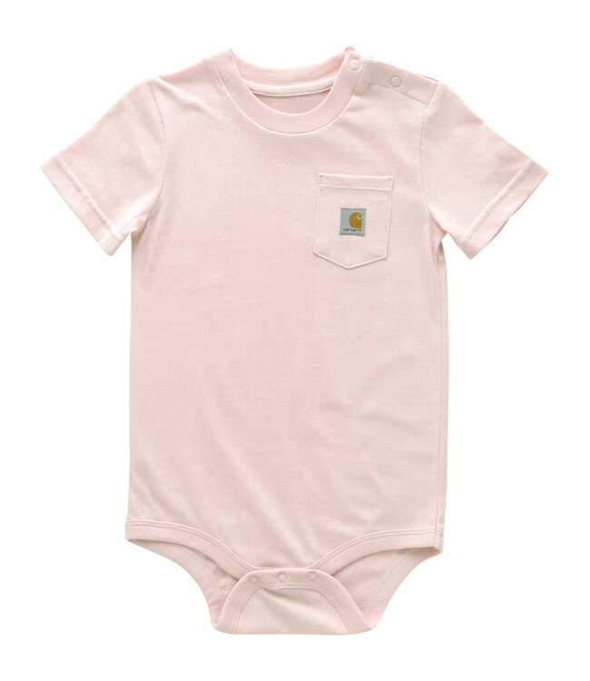 Carhartt Kid's Infant Short-Sleeve Pocket Bodysuit CA5009