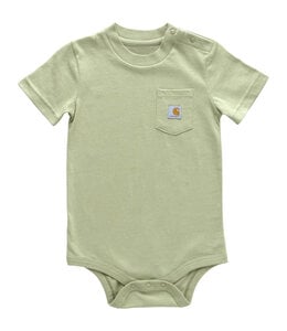 Carhartt Kid's Infant Short-Sleeve Pocket Bodysuit CA5009