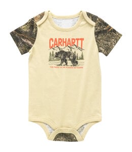 Carhartt Boy's Infant Short-Sleeve Camo Bodysuit CA6638