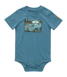 Carhartt Boy's Infant Short-Sleeve Truck Bodysuit CA6643