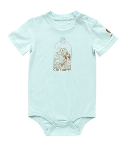 Carhartt Boy's Infant Short-Sleeve Farm Bodysuit CA6644