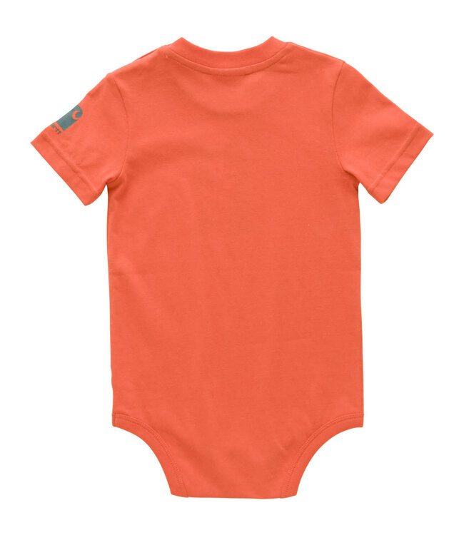 Carhartt Boy's Infant Short-Sleeve Fishing Bodysuit CA6645