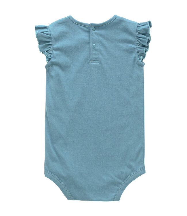 Carhartt Girl's Infant Short-Sleeve Camping Bodysuit CA7097