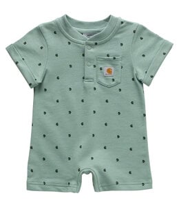 Carhartt Kid's Short-Sleeve French Terry Romper CM5413