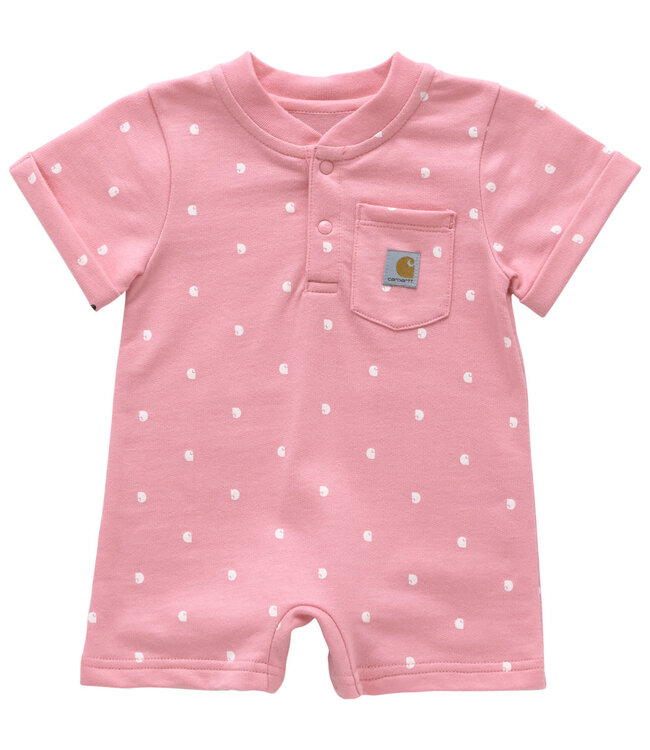 Carhartt Kid's Short-Sleeve French Terry Romper CM5413
