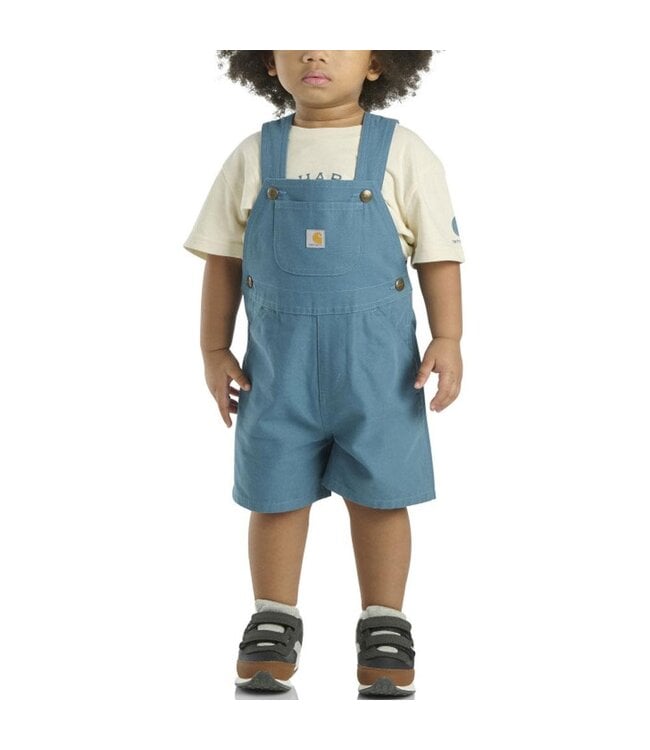 Carhartt Boy's Toddler Short-Sleeve T-Shirt and Canvas Shortall Set CG8971