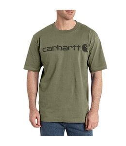 Carhartt Men's Short-Sleeve Logo T-Shirt K195