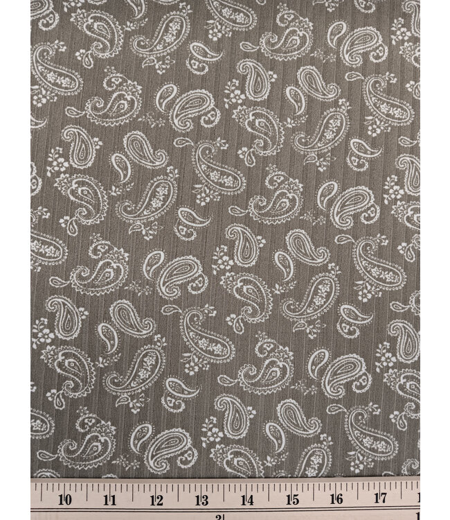 Mook Fabrics Yard of 8X3 Yummy Rib EK, Olive Fabric 138143