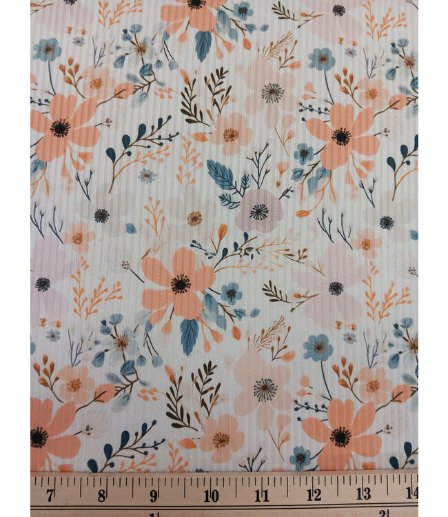Yard of Willow Poly Rib, Boho Collection 6 Fabric