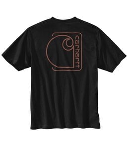 Carhartt Men's Relaxed Fit Lightweight Short-Sleeve Pocket C Graphic T-Shirt 106760