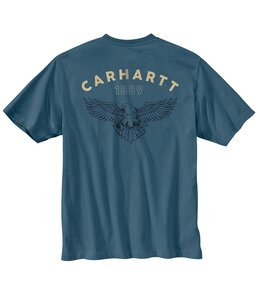Carhartt Men's Relaxed Fit Lightweight Short-Sleeve Eagle Graphic T-Shirt 107211