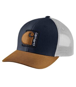 Carhartt Men's Canvas Mesh-Back C Patch Cap 106742