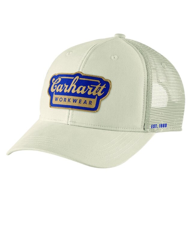 Carhartt Men's Rugged Flex Twill Mesh-Back Script Patch Cap 106738