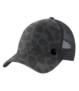 Carhartt Men's Canvas Mesh-Back Camo Cap 106786