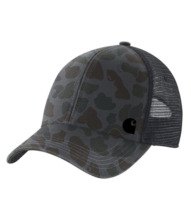 Carhartt Men's Canvas Mesh-Back Camo Cap 106786