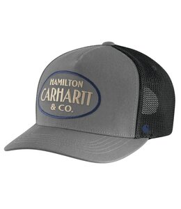 Carhartt Men's Twill Mesh-Back Hamilton Embroidered Cap 106740