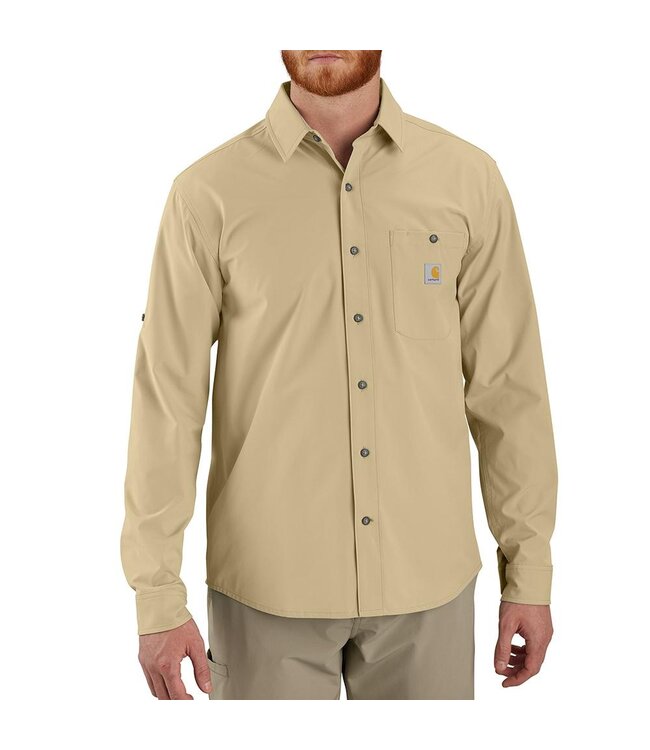 Carhartt Men's Force Sun Defender Relaxed Fit Lightweight Long-Sleeve Shirt 106552