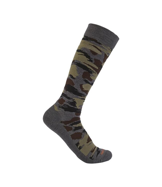 Carhartt Men's Heavyweight Camo Boot Sock SB9430M