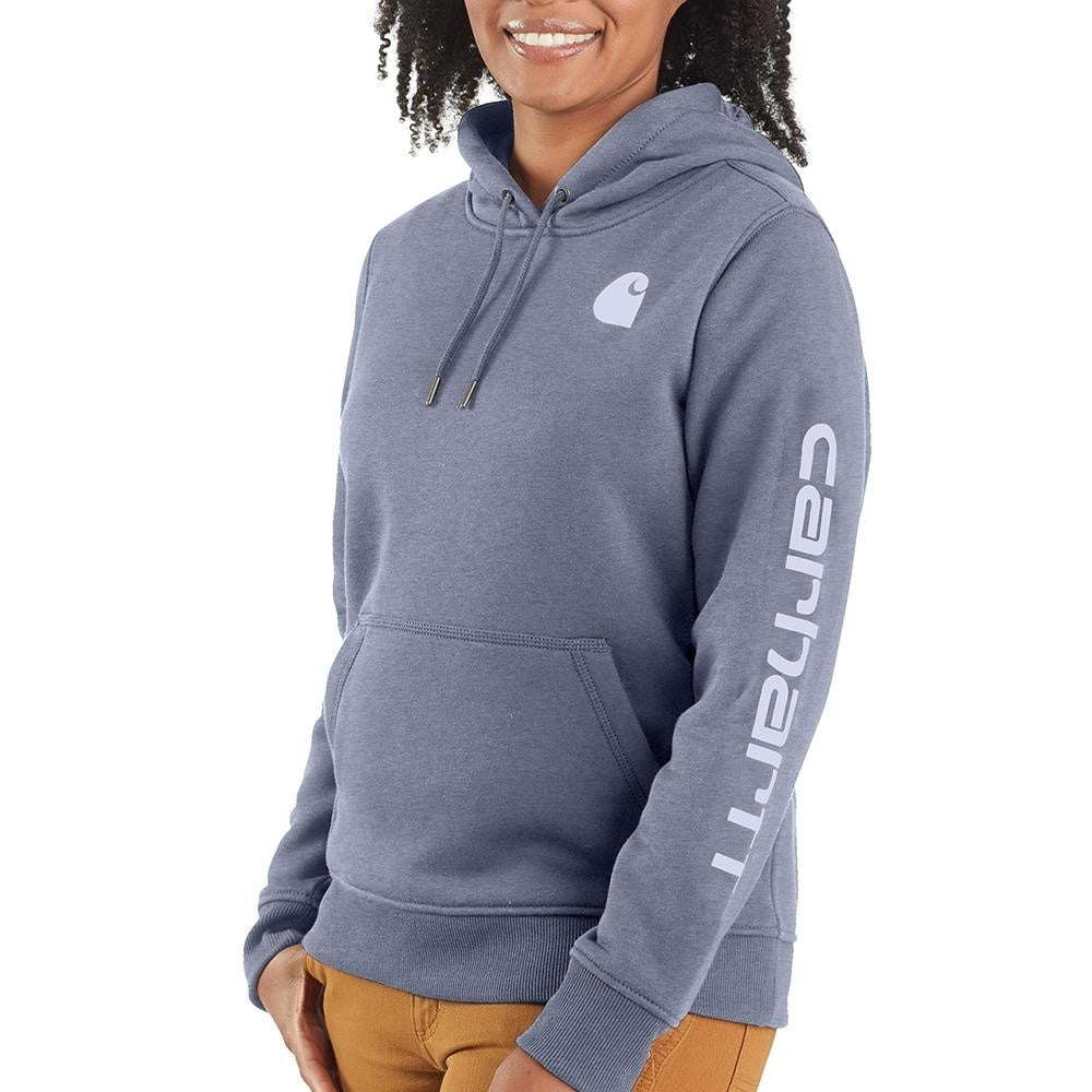 ファッションアイテム人気ランキング Carhartt Women's Pullover Sleeve Graphic Clarksburg トップス