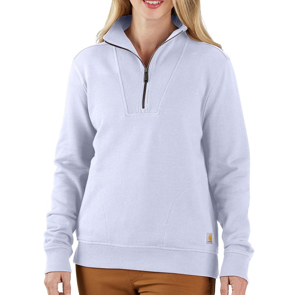 (取寄) カーハート レディース テンセル ファイバー シリーズ リラックスド-フィット Carhartt Women's Tencel Fiber Series Relaxed Fit Half-Zip