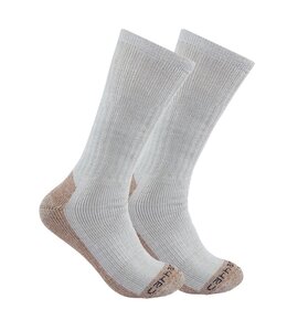 Carhartt Men's Midweight Steel Toe Work Boot Sock 2-Pack SB7672M