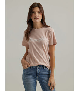 Wrangler Women's Rope Logo Regular Fit Tee 112344134