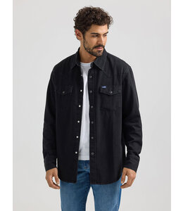 Wrangler Men's Classic Denim Western Snap Shirt 112361702