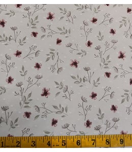 Yard of Swiss Dot Knit Fabric 57351-BR