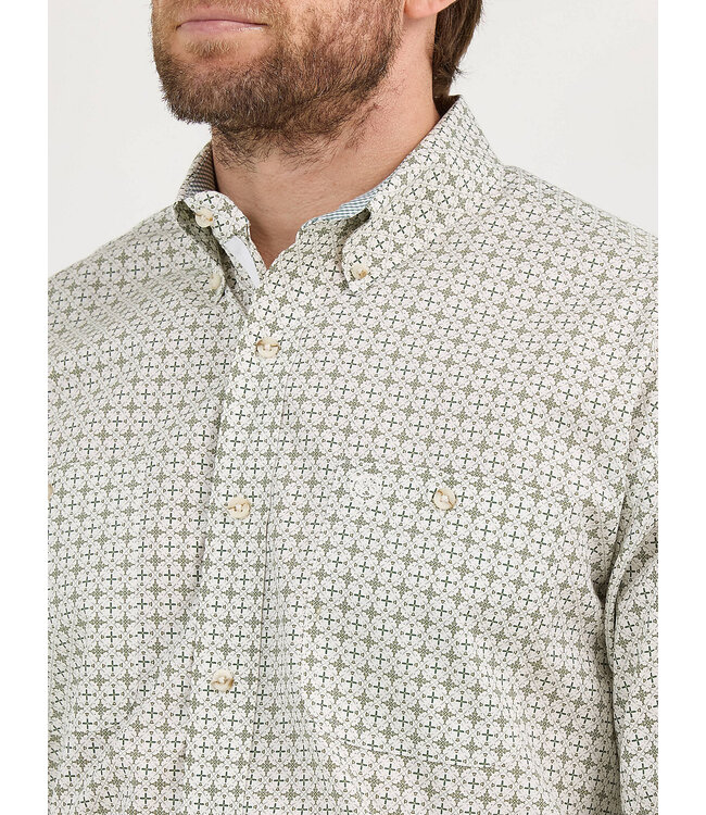 Wrangler Men's George Strait Long-Sleeve Button Down Two Pocket Shirt 112359999