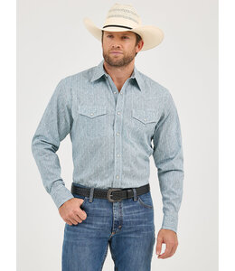 Wrangler Men's 20X Competition Advanced Comfort Long-Sleeve Two Pocket Western Snap Shirt 112359580