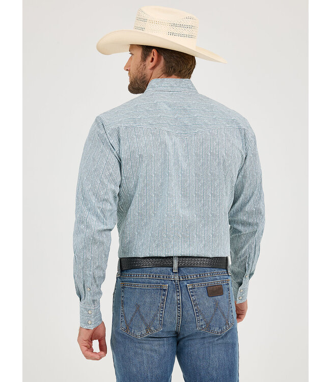 Wrangler Men's 20X Competition Advanced Comfort Long-Sleeve Two Pocket Western Snap Shirt 112359580