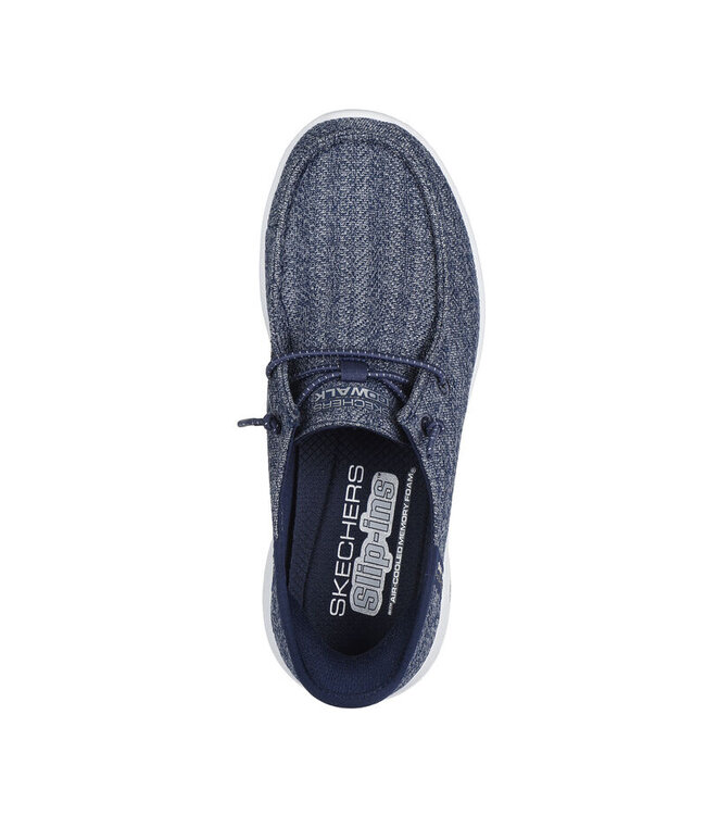 Skechers Women's Slip-Ins: GO WALK Joy- Fantasia Shoe 124644 NVY