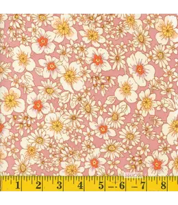 Mook Fabrics Yard of Airflow CEY, Rose Fabric 137830