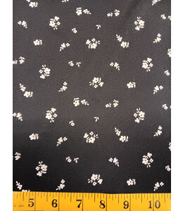 Yard of Tamara Knit Black Fabric 578512-BK