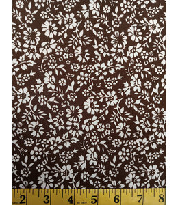 Yard of DTY Brushed Brown Fabric FA15150