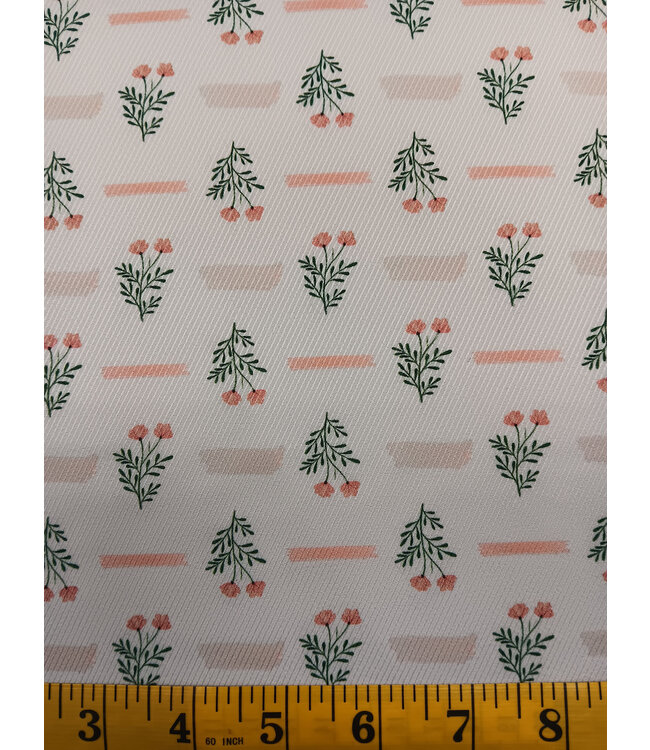 Mook Fabrics Yard of Dressy Twill, Blush Fabric 137031