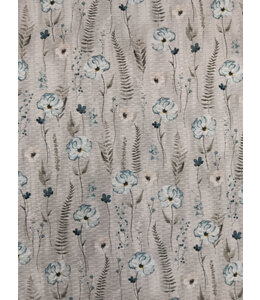 Yard of Seersucker Knit, Silver Fabric 575510-SL