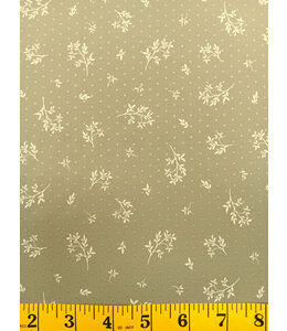 Yard of Mini Dot, Dark Sage Fabric 045510-DS