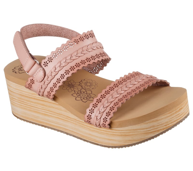 Skechers Women's Summers Coastal Stroll Sandal Traditions Clothing White Flowers That Hang Down Trailing Philodendron Types