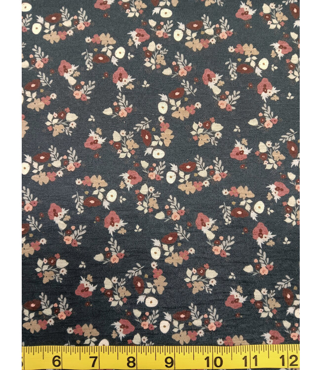Yard of Floral Fabric CA21430