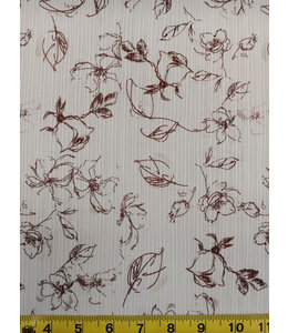 Yard of Rose/Floral Fabric CA19776