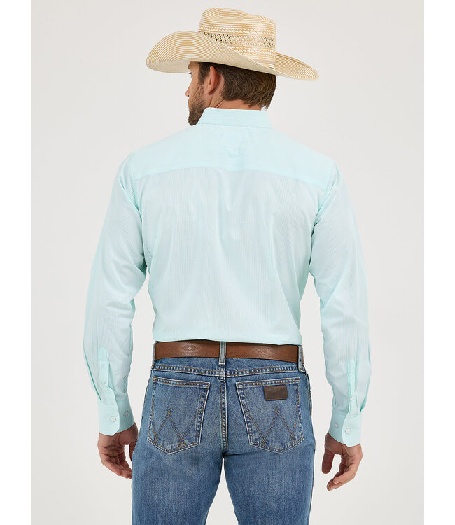 Wrangler Men's Cody Johnson One Pocket Button Down Shirt 112365606